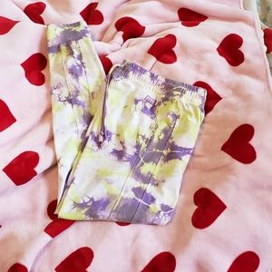 Like New Victoria's Secret Pink Tie Dye Joggers-M